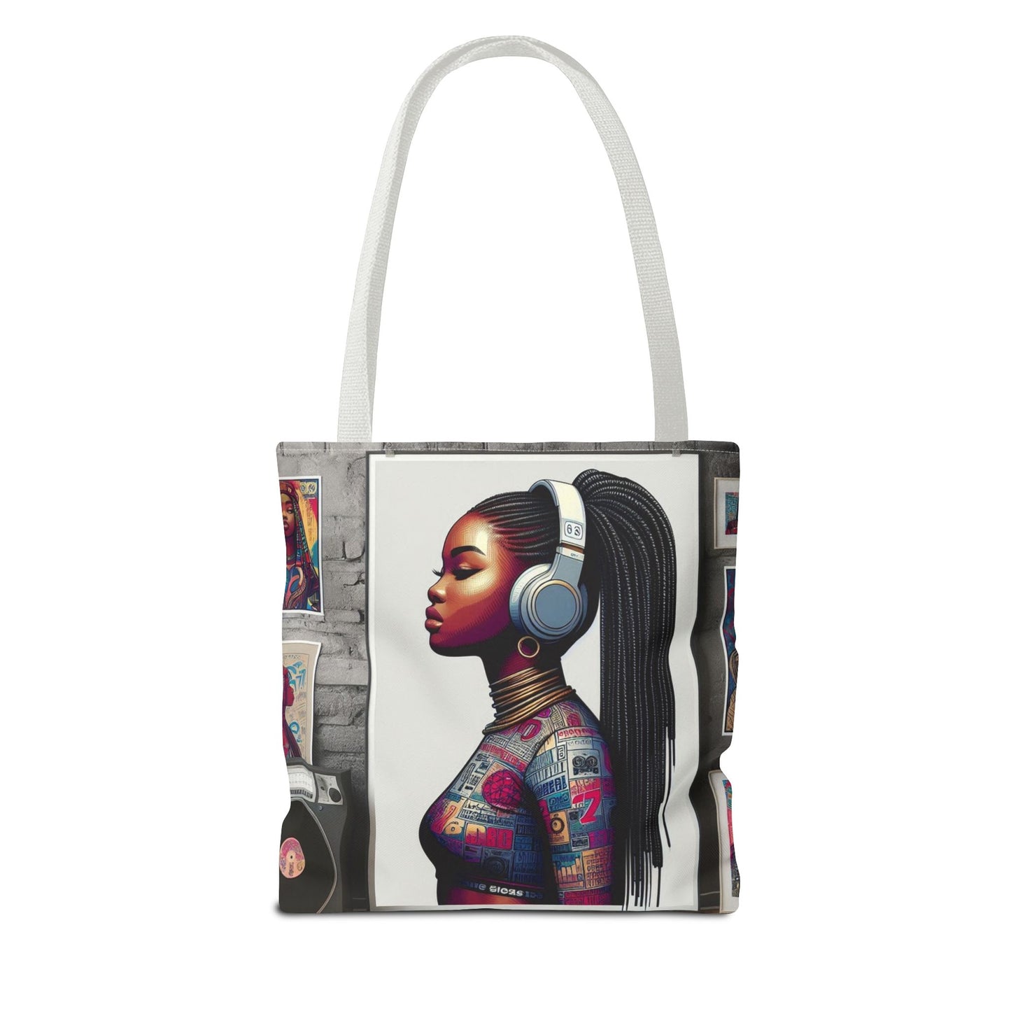 Feel The Music Tote Bag (AOP) #FM3