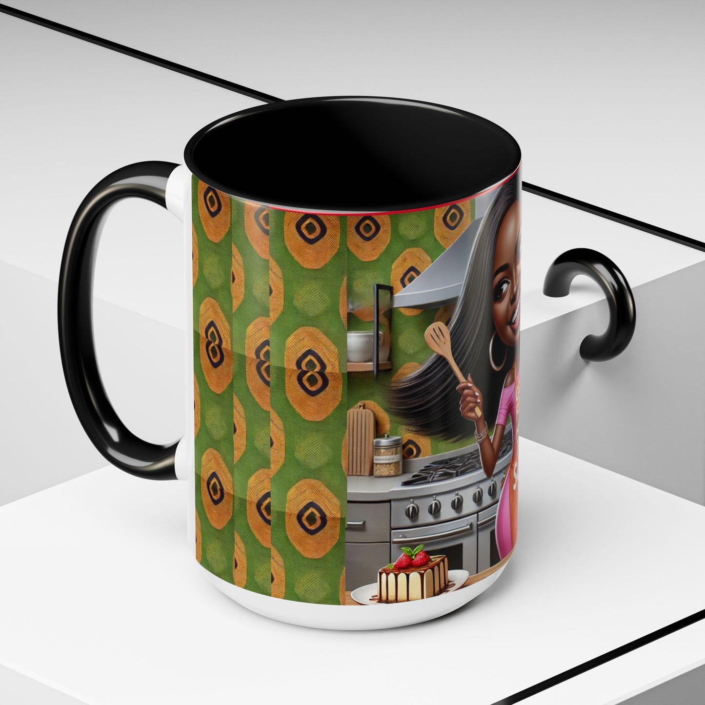 Soulful Bites and Kitchen Delights Accent Coffee Mug (11, 15oz) #SBKD1