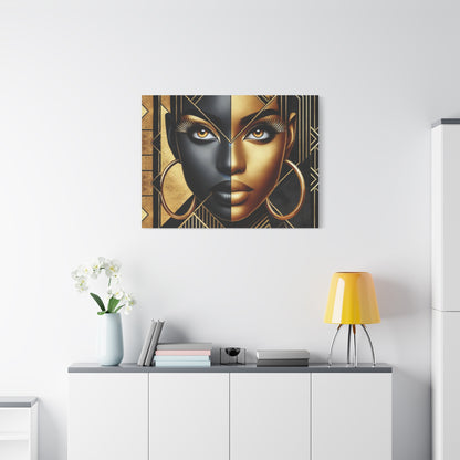 Amber Radiance Matte Canvas, Stretched, 1.25" #AR1