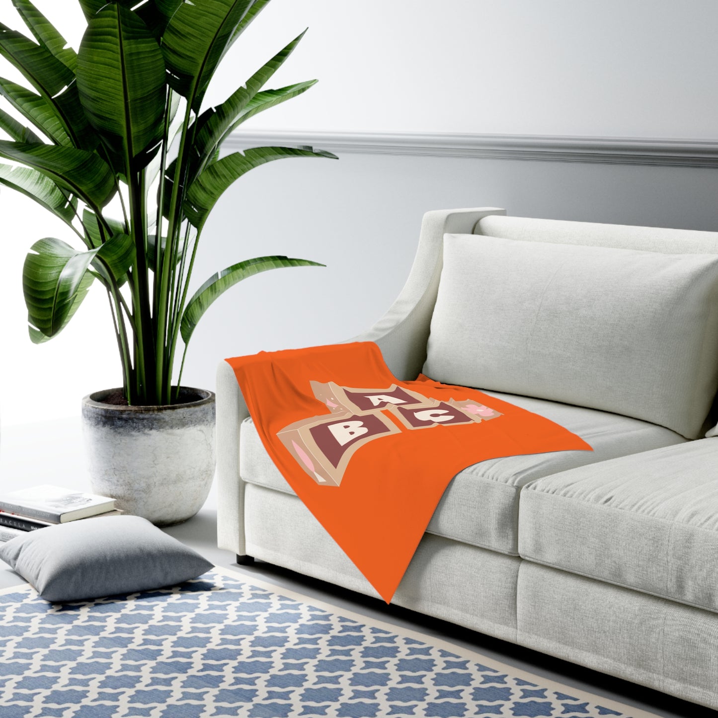 ABC Baby Swaddle Blanket #ABC1