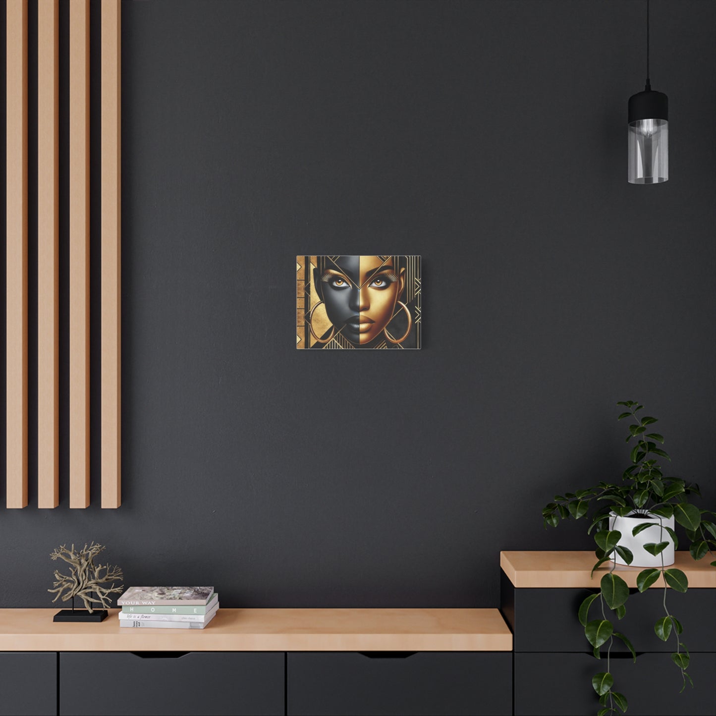 Amber Radiance Matte Canvas, Stretched, 1.25" #AR1