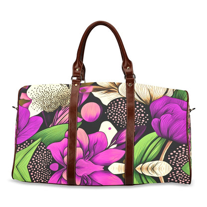 Violet Tulip Waterproof Travel Bag/Small (Model 1639) Waterproof Travel Bag/Small (Model 1639)