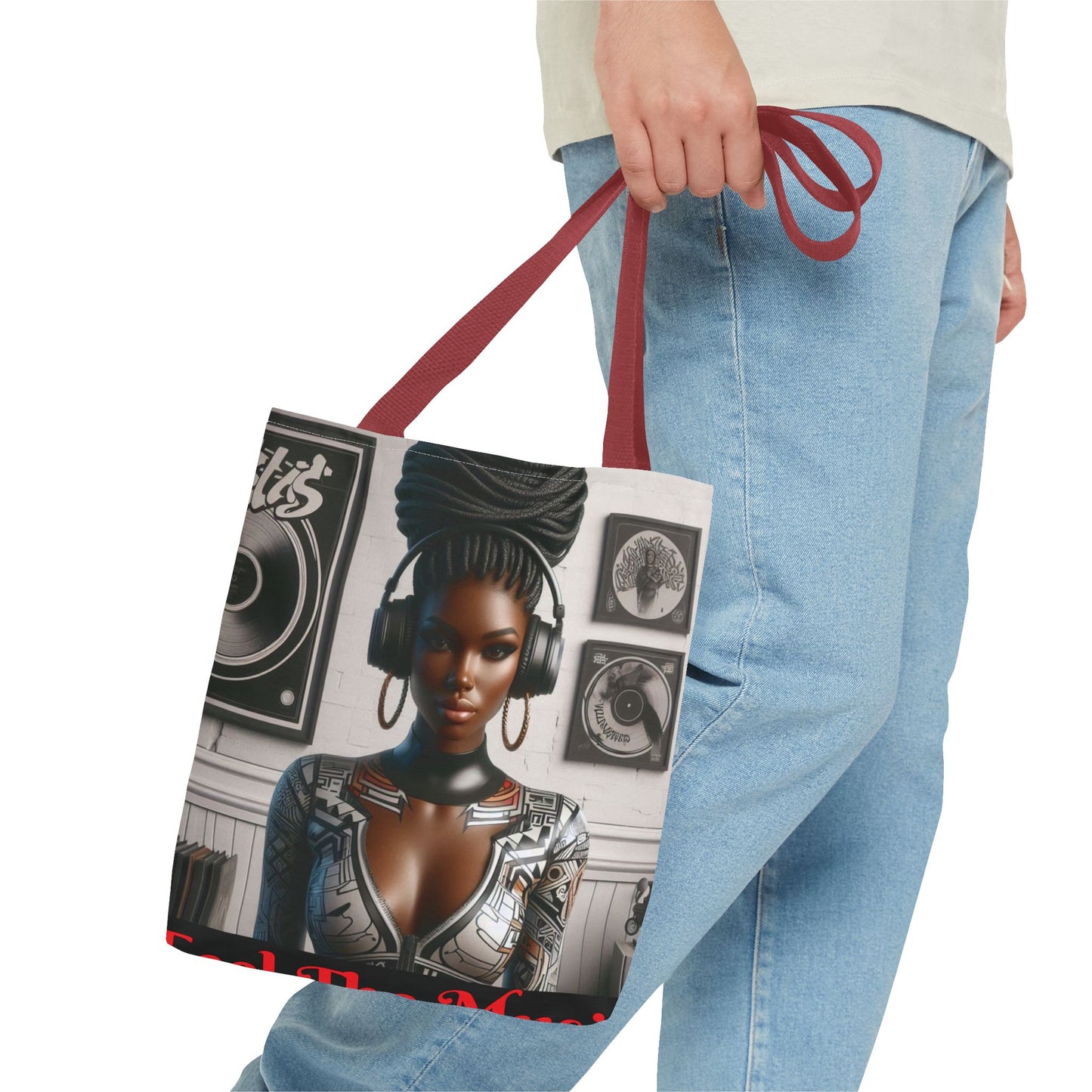 Feel The Music Tote Bag (AOP) #FM6