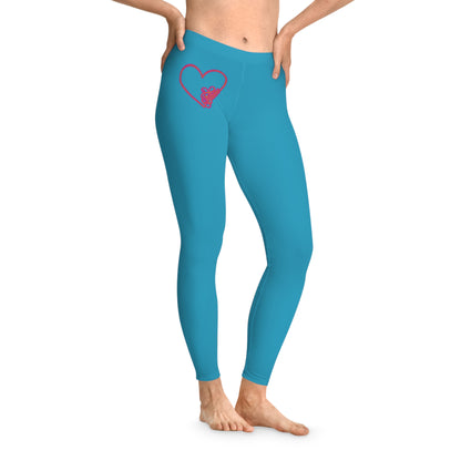 Believe Stretchy Leggings (AOP) #G.4