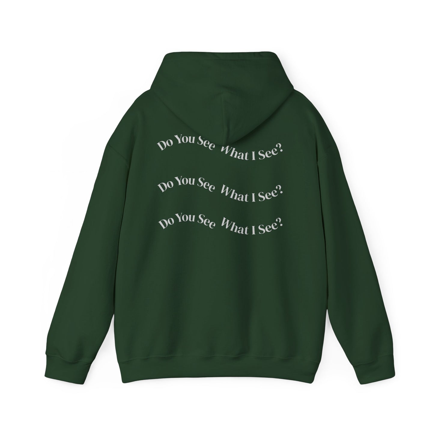 Do You See What I See? Afrocentric Abstract Puzzle Piece Unisex Hoodie Sweatshirt, Woman Print Face Hand Art, Hooded, Black