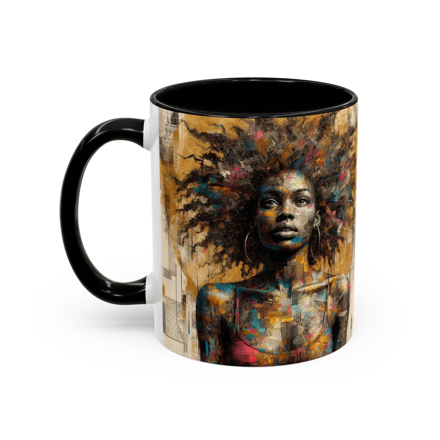 Afrocentric Accent Coffee Mug (11, 15oz) #AACM1