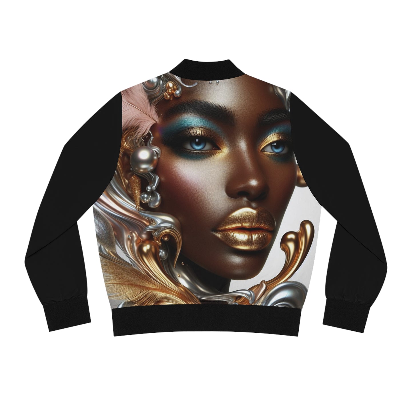 Ethereal Women's Bomber Jacket (AOP) #EC2