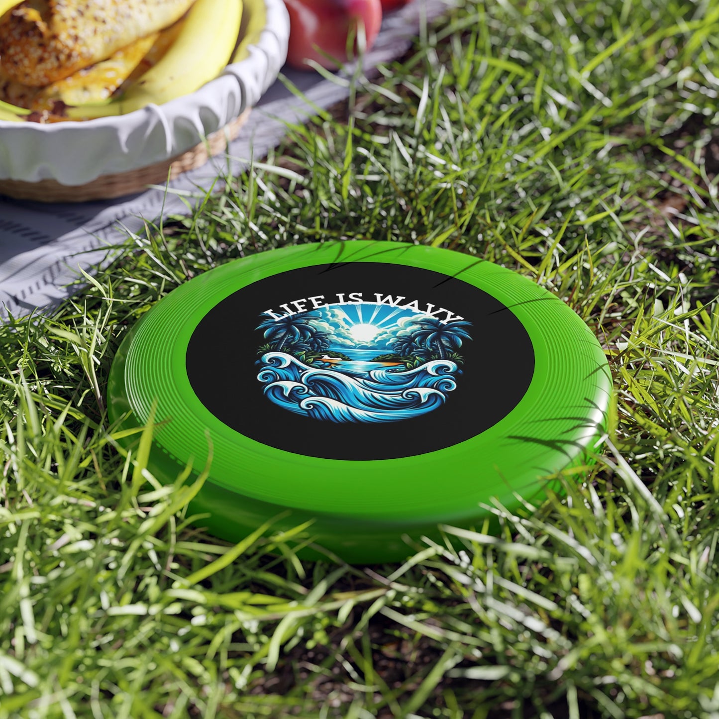 Life is Wavy Wham-O Frisbee #LW1