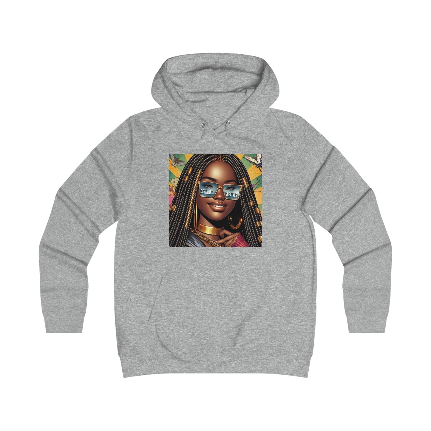 Destined For Greatness Girlie College Hoodie #1