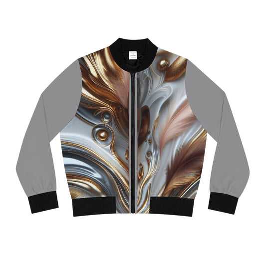 Ethereal Women's Bomber Jacket (AOP) #EC2