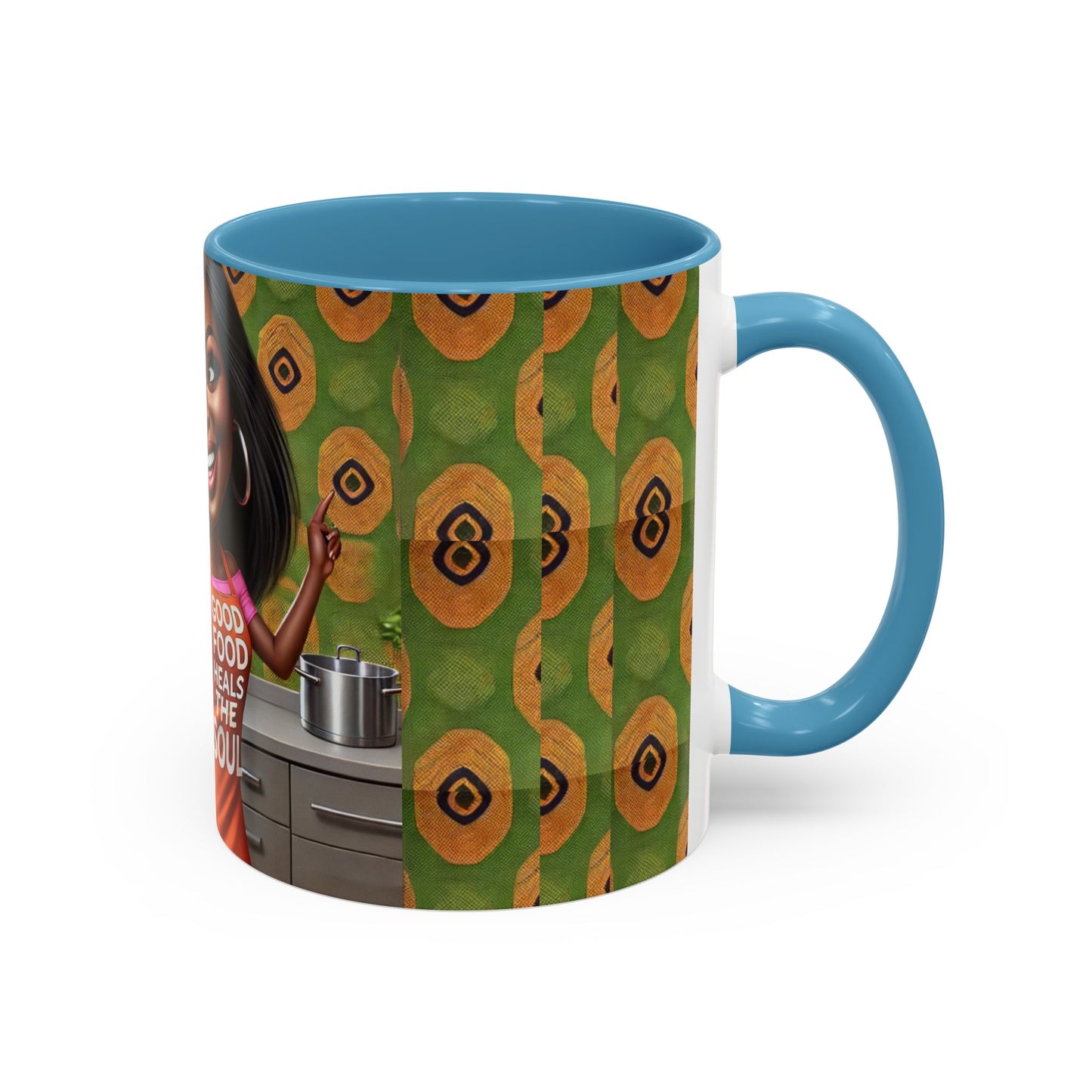 Soulful Bites and Kitchen Delights Accent Coffee Mug (11, 15oz) #SBKD1