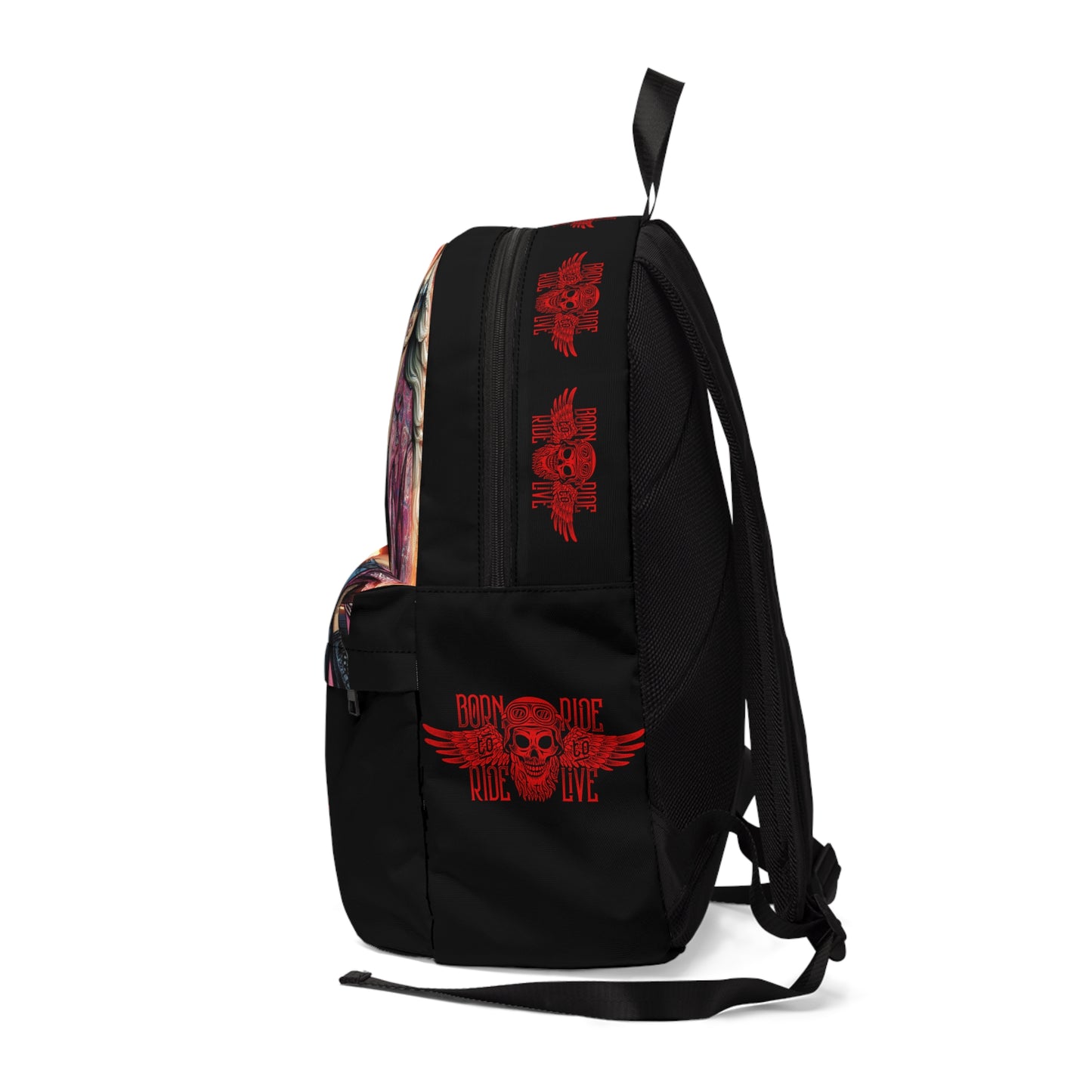 Born To Ride Unisex Classic Backpack #13M
