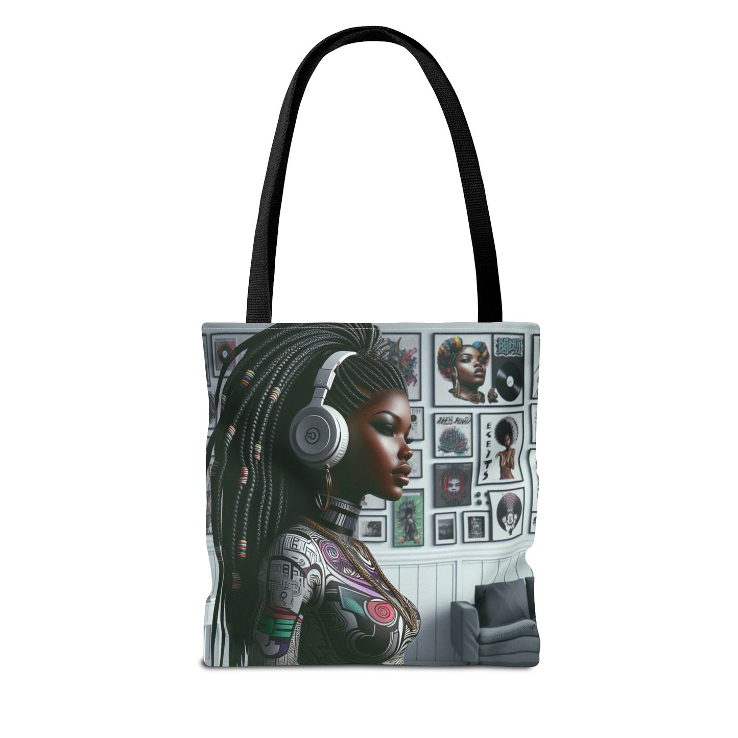 Feel The Music Tote Bag (AOP) #FM5