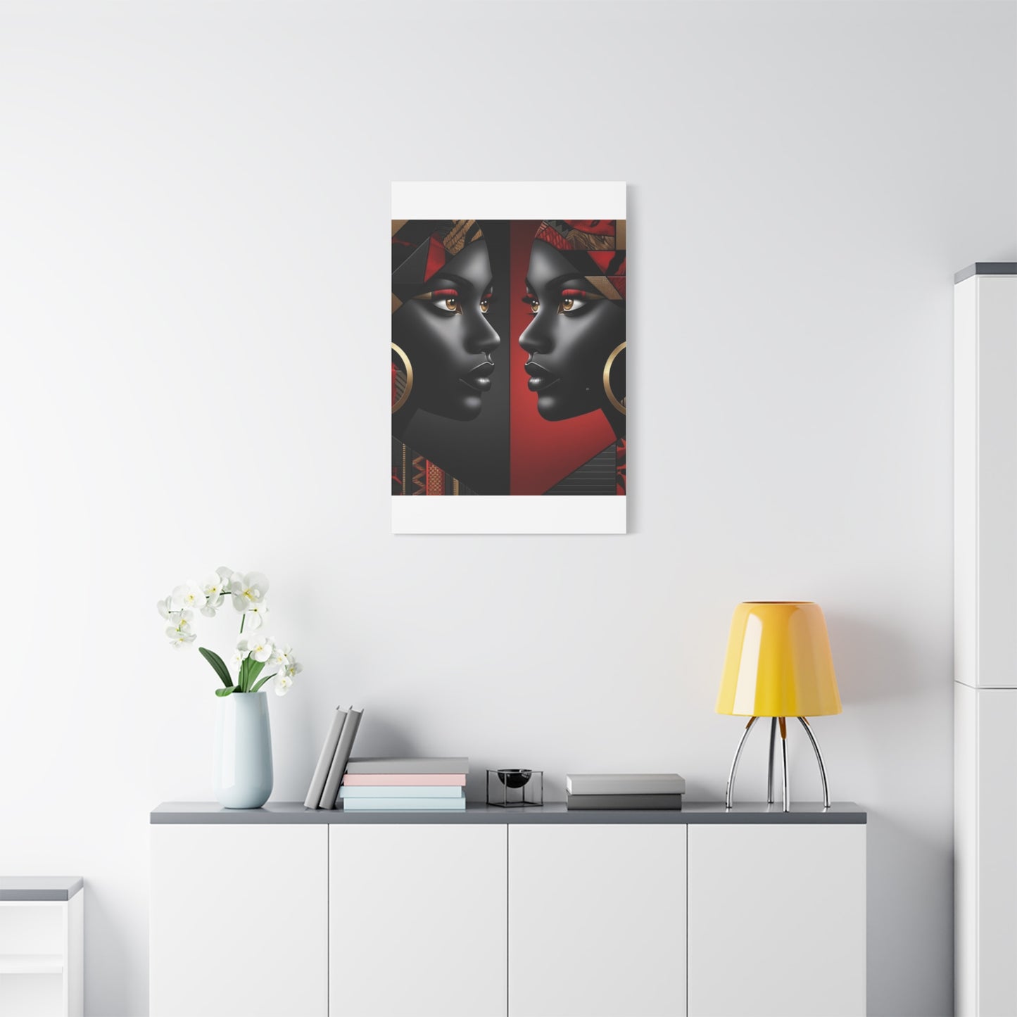 Dual Faced Matte Canvas, Stretched, 1.25" #DF1