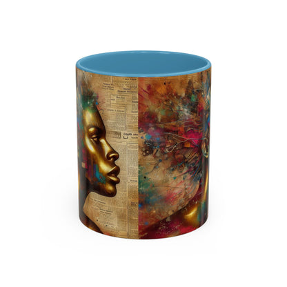 Afrocentric Accent Coffee Mug (11, 15oz) #AACM4