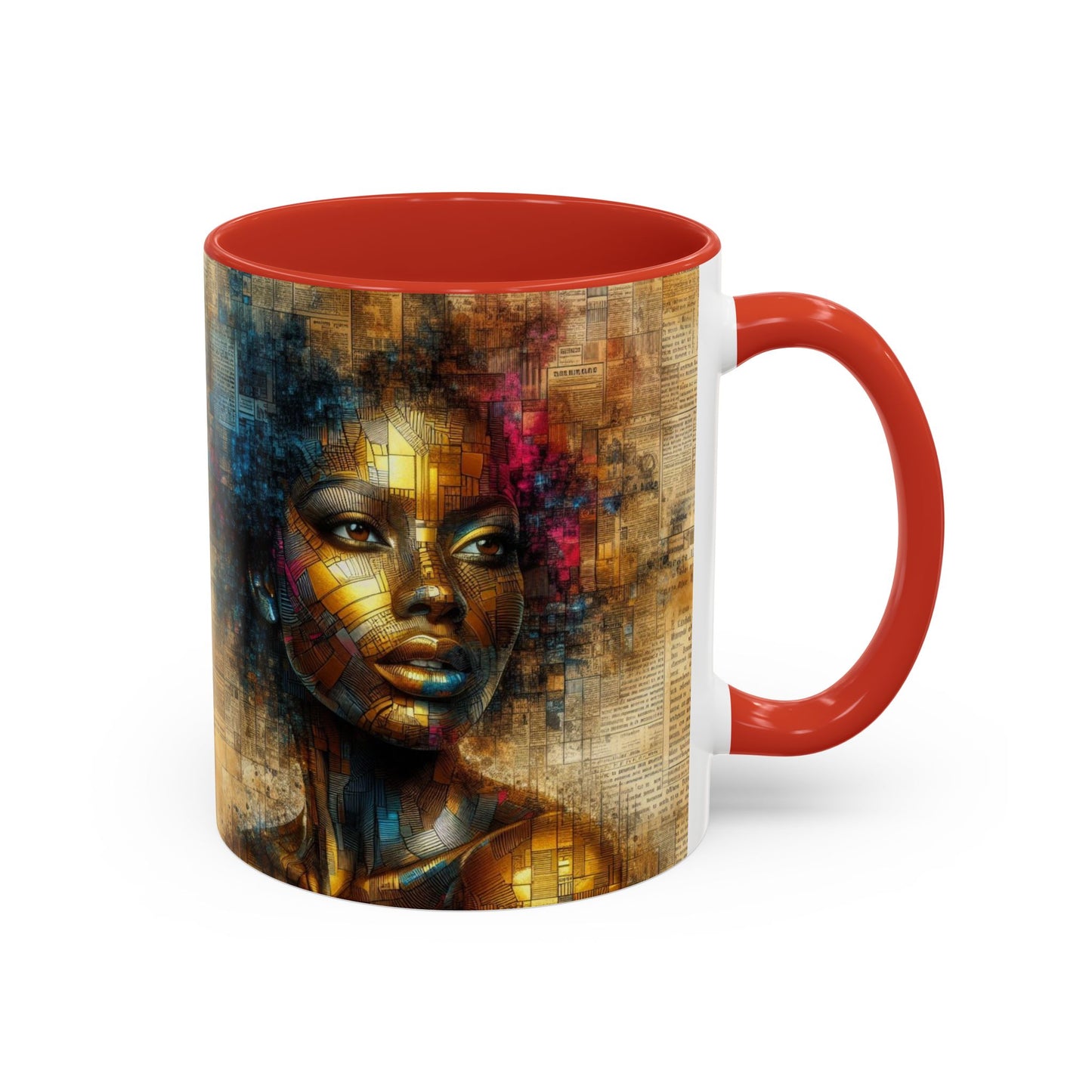 Afrocentric Accent Coffee Mug (11, 15oz) #AACM10