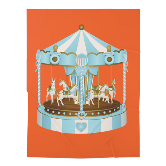 Merry Go Around Baby Swaddle Blanket #MGA1