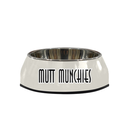 Mutt Munchies Pet Bowl Pet Bowl