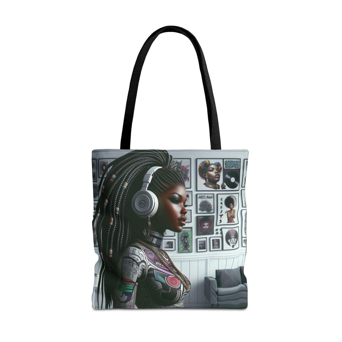 Feel The Music Tote Bag (AOP) #FM5
