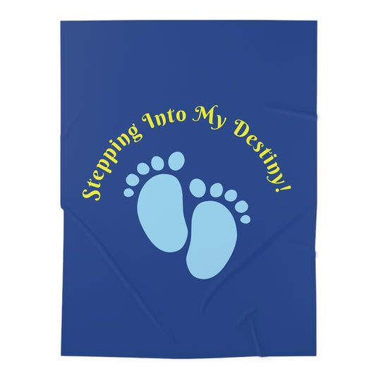 Stepping Into My Destiny Baby Swaddle Blanket #SID2
