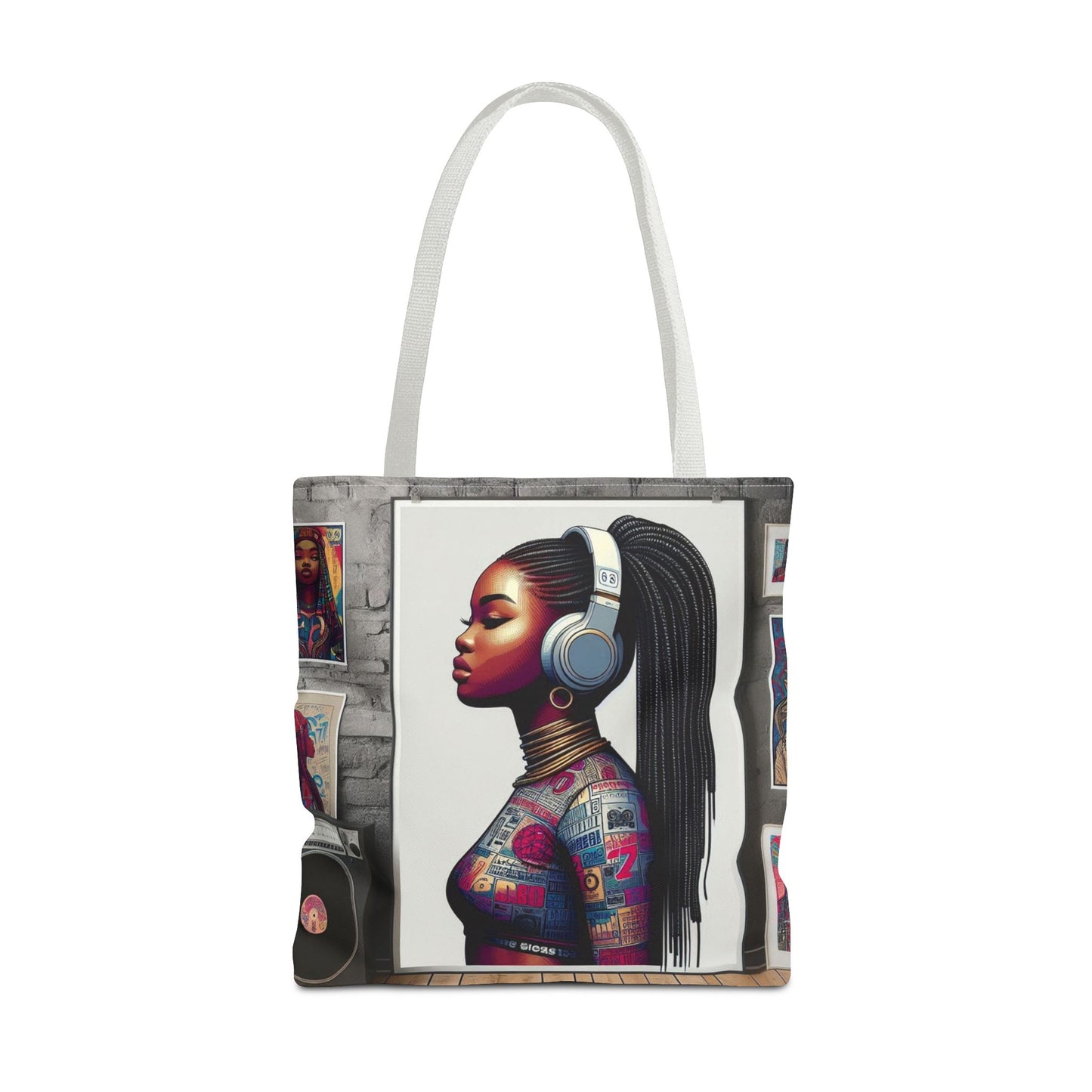 Feel The Music Tote Bag (AOP) #FM3