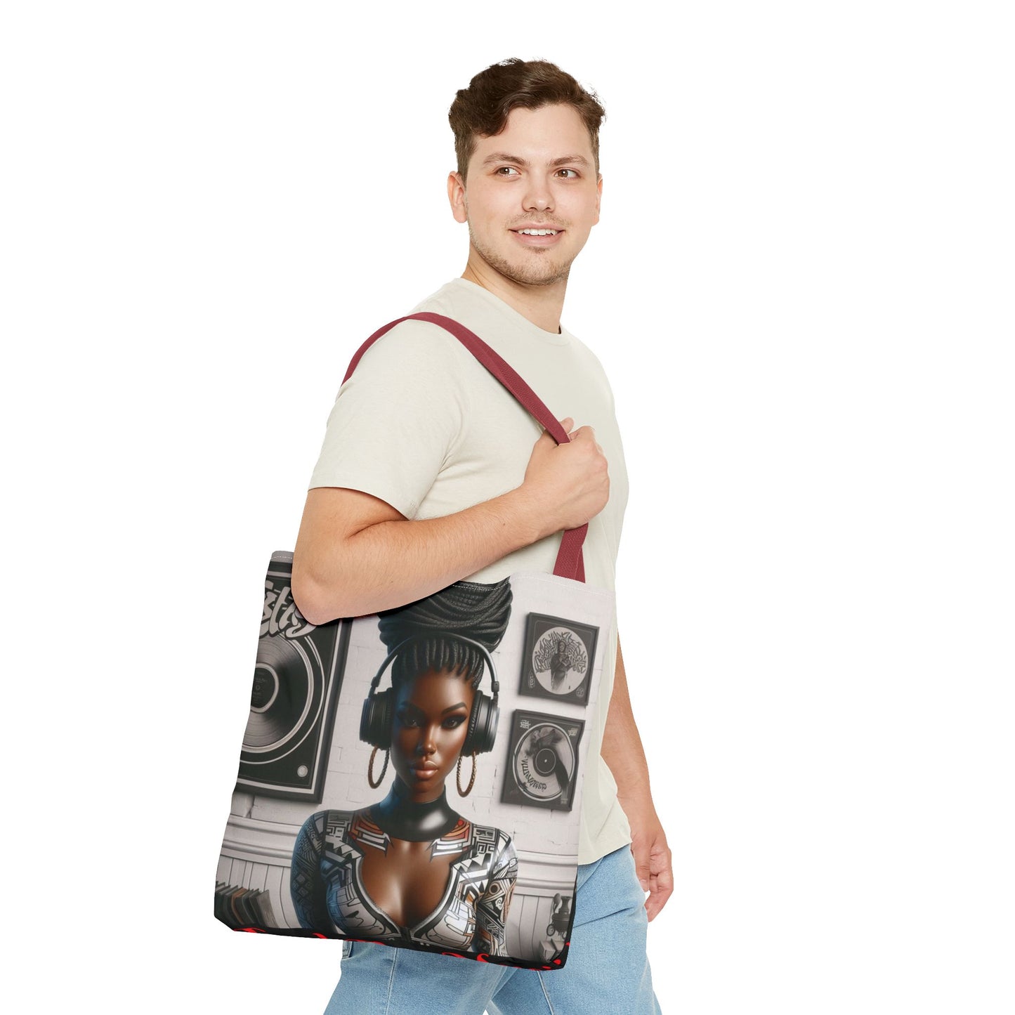 Feel The Music Tote Bag (AOP) #FM6