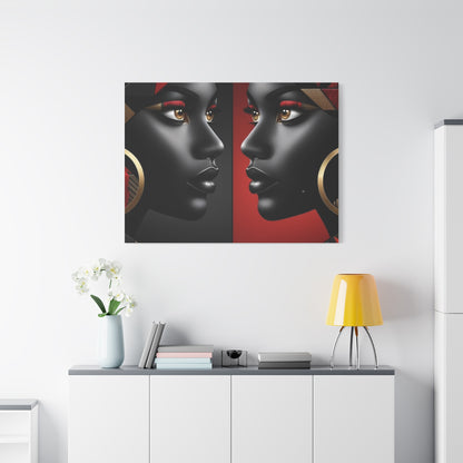 Dual Faced Matte Canvas, Stretched, 1.25" #DF1