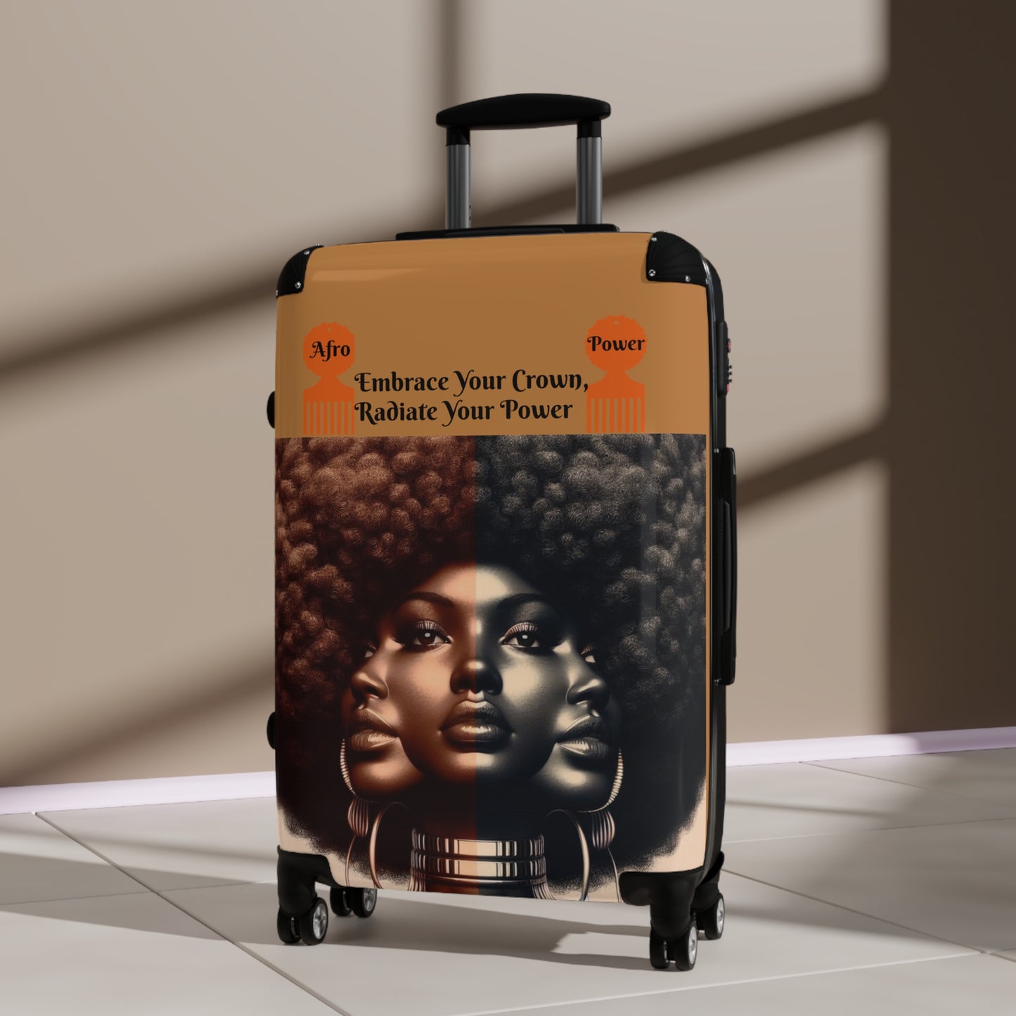 Afro Power Suitcases #AP7
