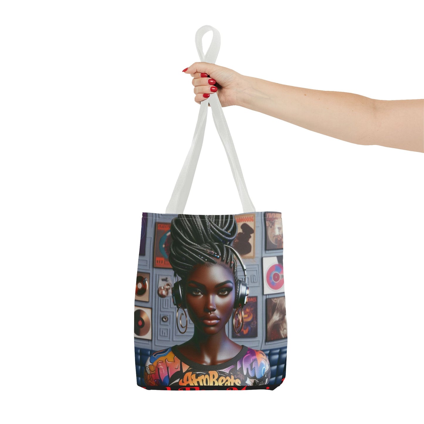 Feel The Music Tote Bag (AOP) #FM15