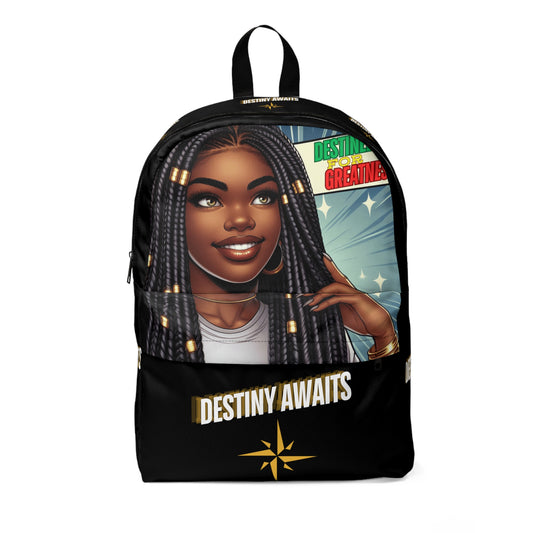 Destined For Greatness Unisex Classic Backpack #9