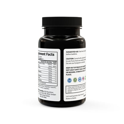 Magnesium Zinc Supplement (90 Capsules) #GLP21