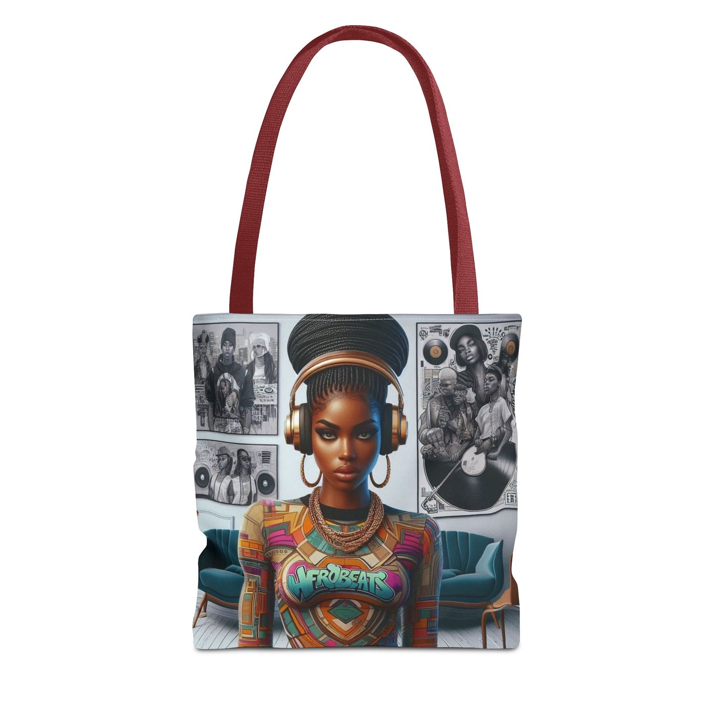 Feel The Music Tote Bag (AOP) #FM13