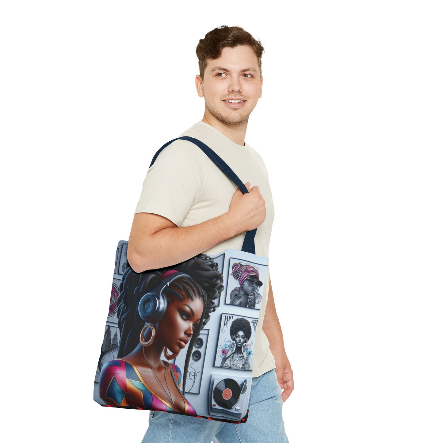 Feel The Music Tote Bag (AOP) #FM12