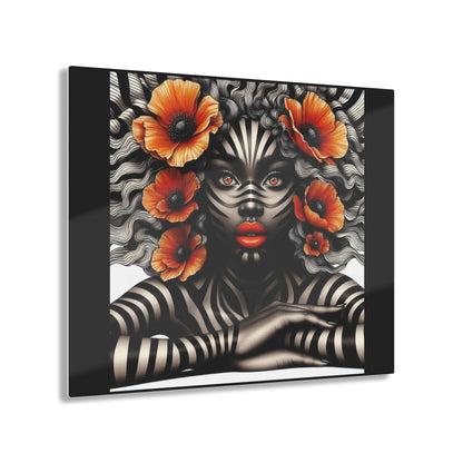 Zebra Fantasy Acrylic Prints #ZF24