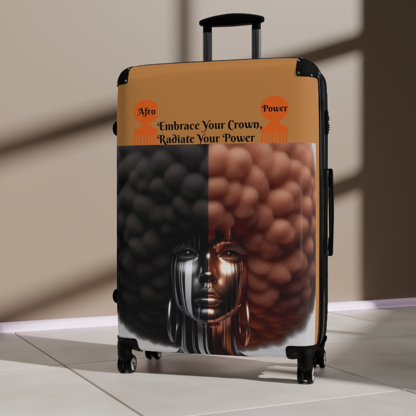 Afro Power Suitcases #AP6