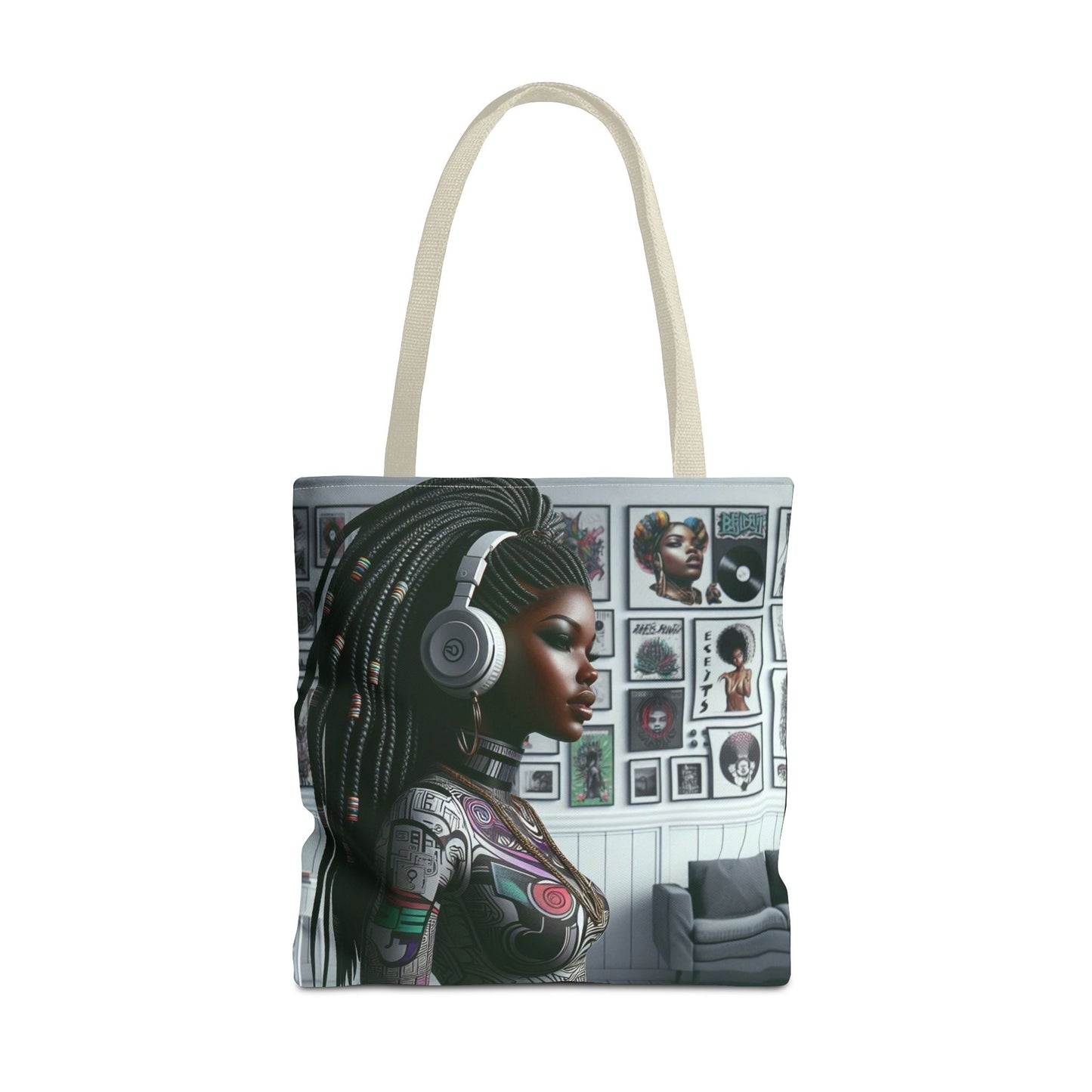 Feel The Music Tote Bag (AOP) #FM5