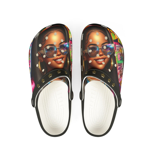 Future Boss EVA Foam Rubber Shoes (AOP) #45U