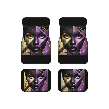 Abstract Beauty Car Mats (Set of 4) #AB2