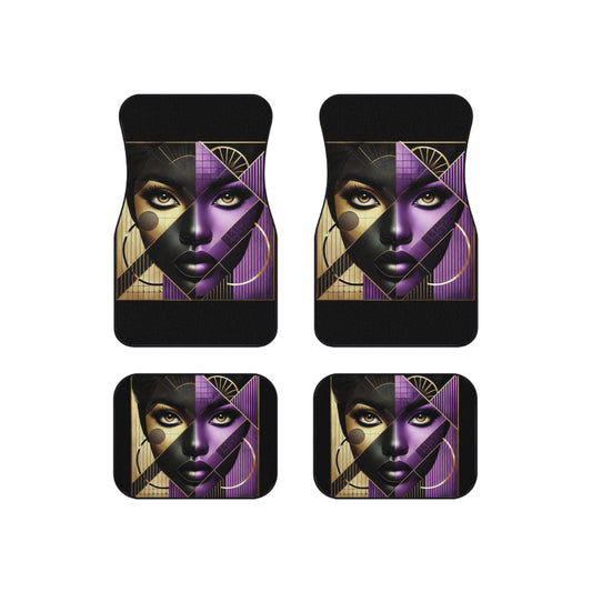 Abstract Beauty Car Mats (Set of 4) #AB2