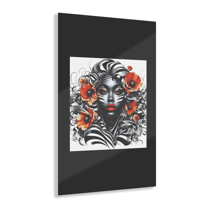 Zebra Fantasy Acrylic Prints #ZF24