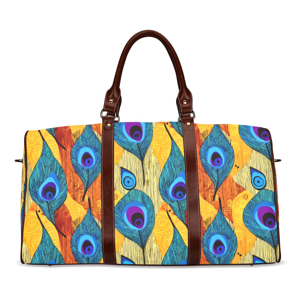 Peacock Waterproof Travel Bag/Large (Model 1639) Waterproof Travel Bag/Large (Model 1639)