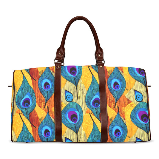 Peacock Waterproof Travel Bag/Large (Model 1639) Waterproof Travel Bag/Large (Model 1639)