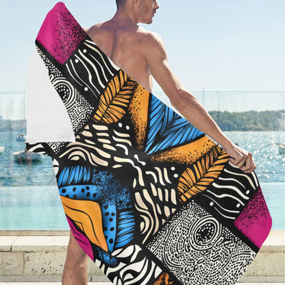 Beach Towel Suede  31.5"x 71"