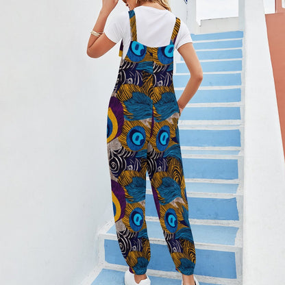 Spaghetti Strap Jumpsuit RP (All-Over Printing)