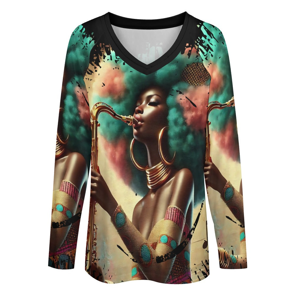 Women's Long sleeve loose tee