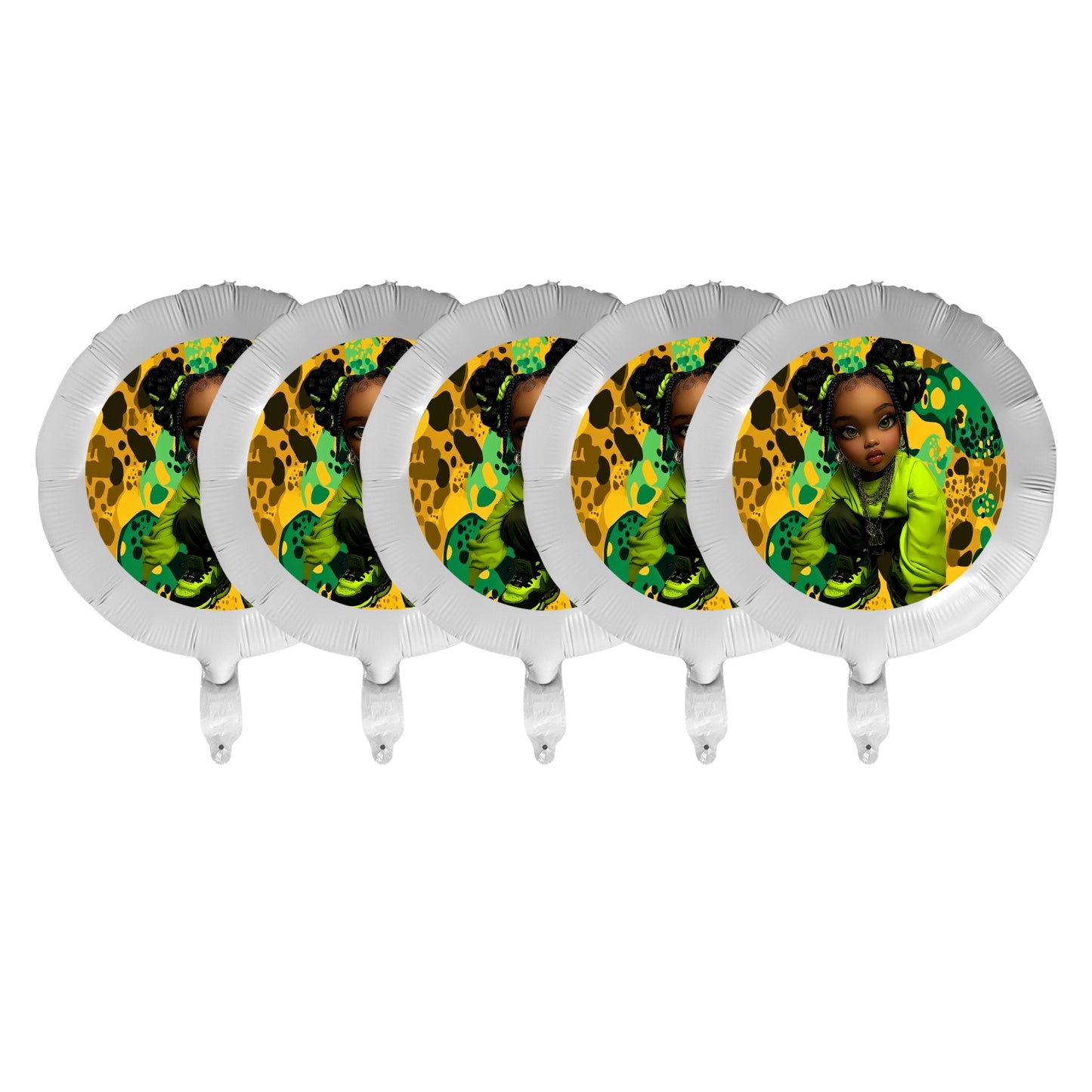 Kids Swag Foil Balloon (18inch)(5 Pack) Foil Balloon (18inch)(5 Pack)