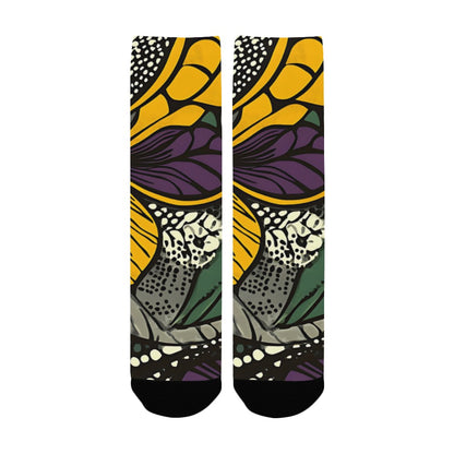 Geometric Pattern Socks for Men Women's Custom Socks