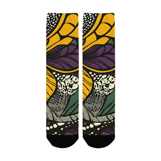 Geometric Pattern Socks for Men Women's Custom Socks