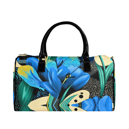 Blue Tulip Large Capacity Travel Bag-Small (Black Short Patch) (1737) Large Capacity Travel Bag-Small (Black Short Patch) (1737)
