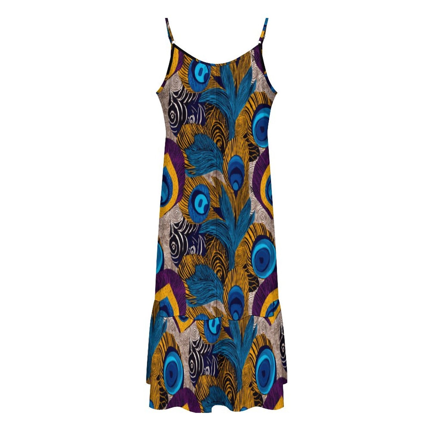 Spaghetti Strap Dress KQ (All-Over Printing)